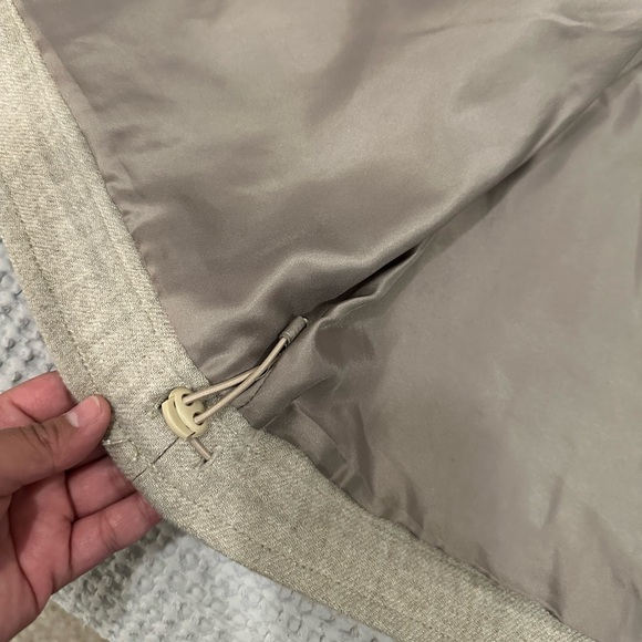 Madewell Clairmont Crop Jacket Women’s S Wool Blend Oversized Barn Jacket Beige - Picture 15 of 15